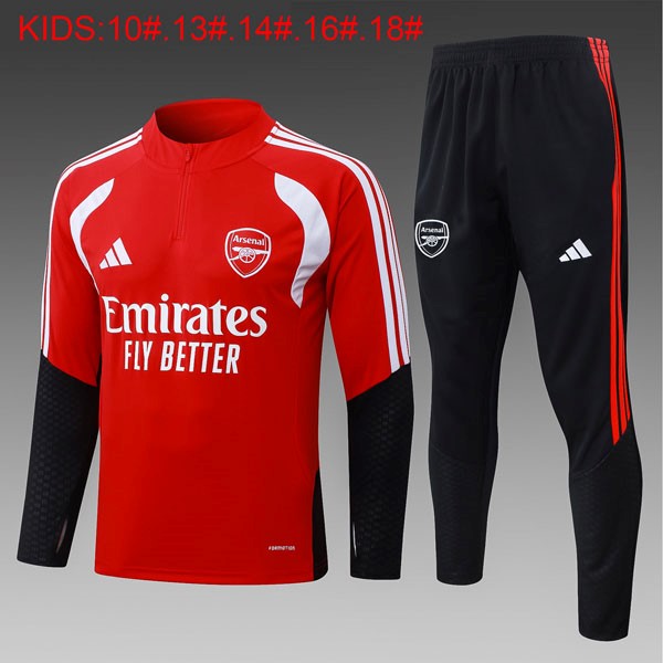 Ninos Sudadera De Training Arsenal 2026-2027 Rojo 3
